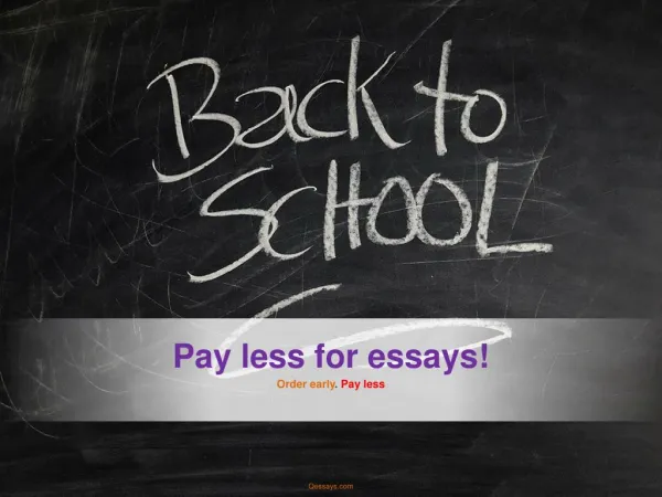 Essay writing help - How you can pay less