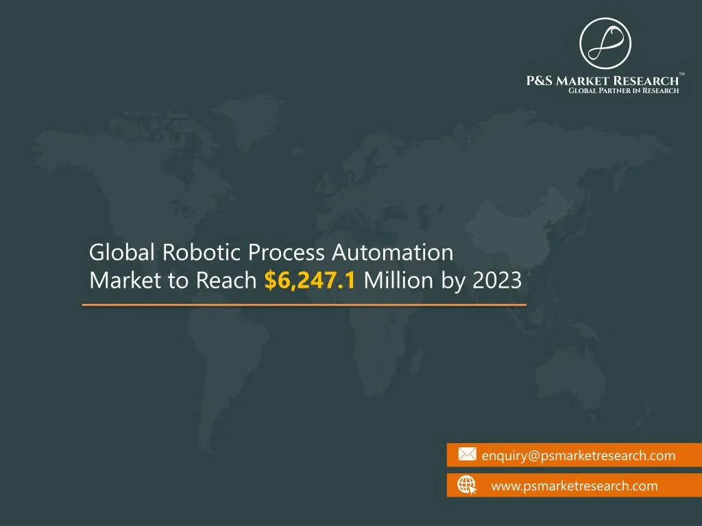 global robotic process automation market to reach