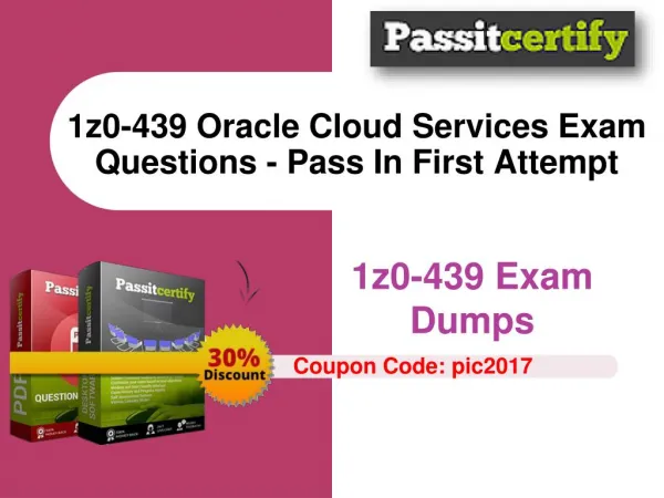 Check If You Are Ready To Pass 1z0-439 Oracle Cloud Services Exam Or Not?
