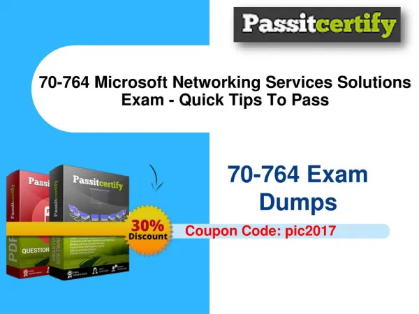 Microsoft 70-764 Microsoft Certified Professional Real Practice Exam