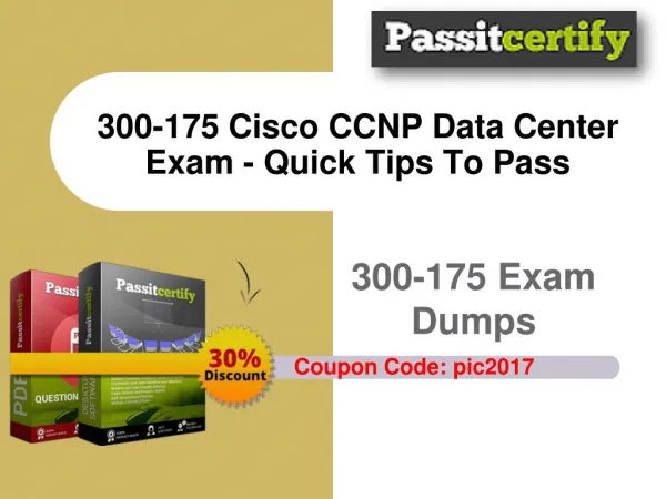 300-175 Cisco Data Networking Exam - Pass With Guarantee