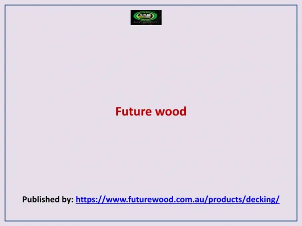 Futurewood-Decking