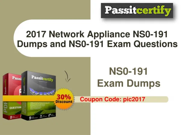 Want To Pass NS0-191 Network Appliance NCSE Exam Immediately?
