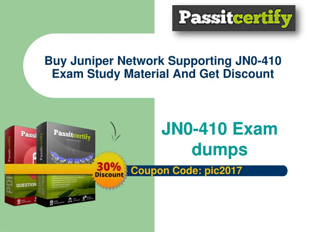 buy juniper network supporting jn0 410 exam study material and get discount