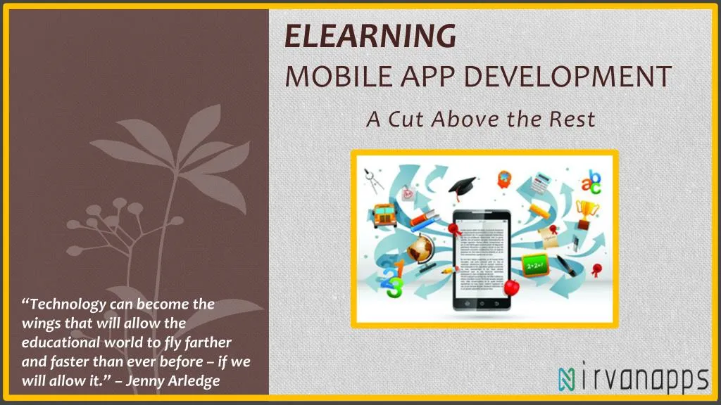 e learning mobile app development