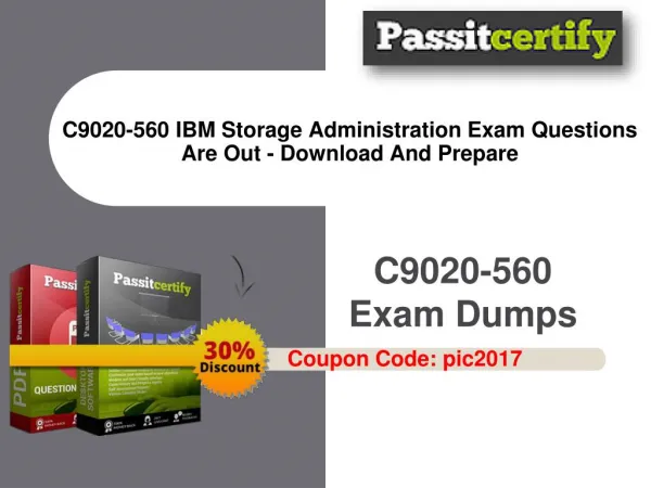 C9020-560 IBM Storage Administration
