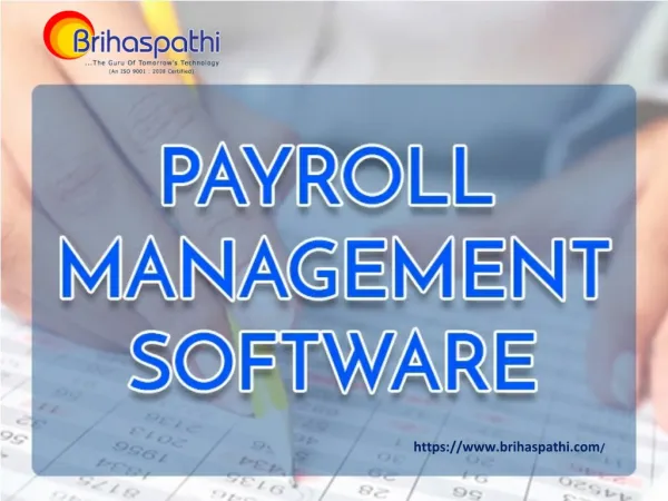 Payroll management system - brihaspathi