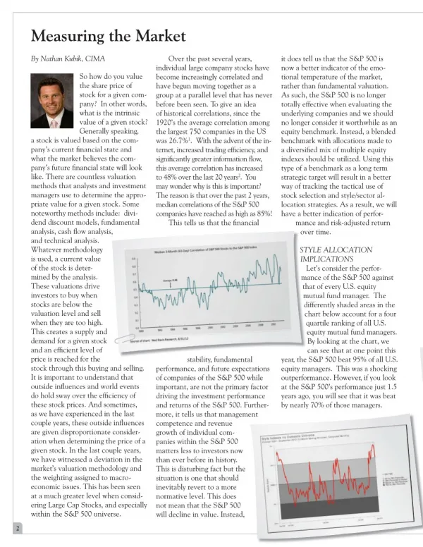 Measuring the Market