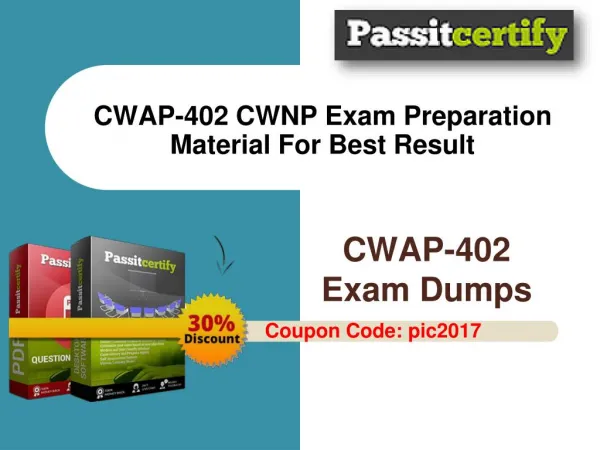CWAP-402 CWNP CWAP-402 exam