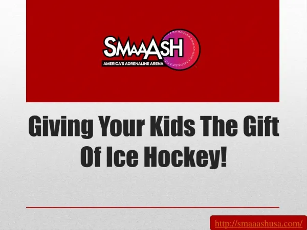 Giving your kids the gift of Ice Hockey!