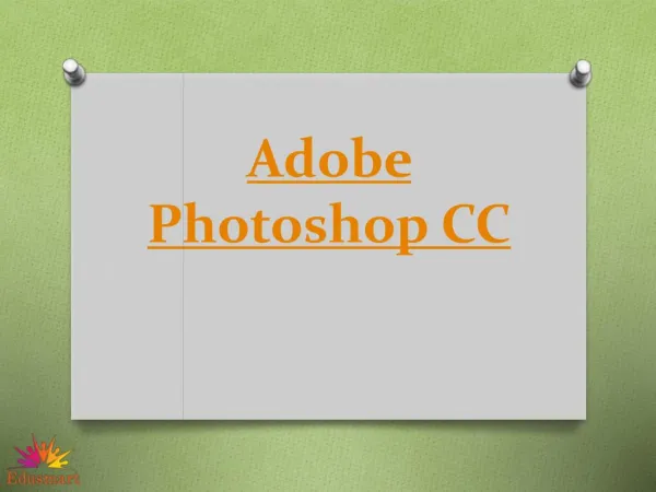 Adobe Photoshop training