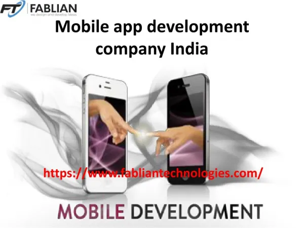 Mobile App Development Company India