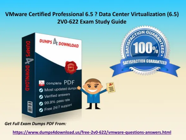 Download Valid VMware 2V0-622 Exam Questions - 2V0-622 Exam Dumps PDF
