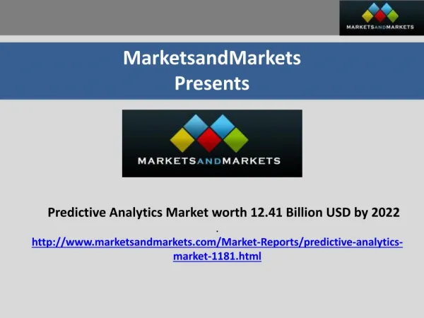 Find Out The Secret Factors Behind The Success Of Predictive Analytics Market ?