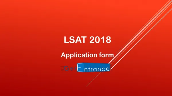 Lsat 2017 Registration Form