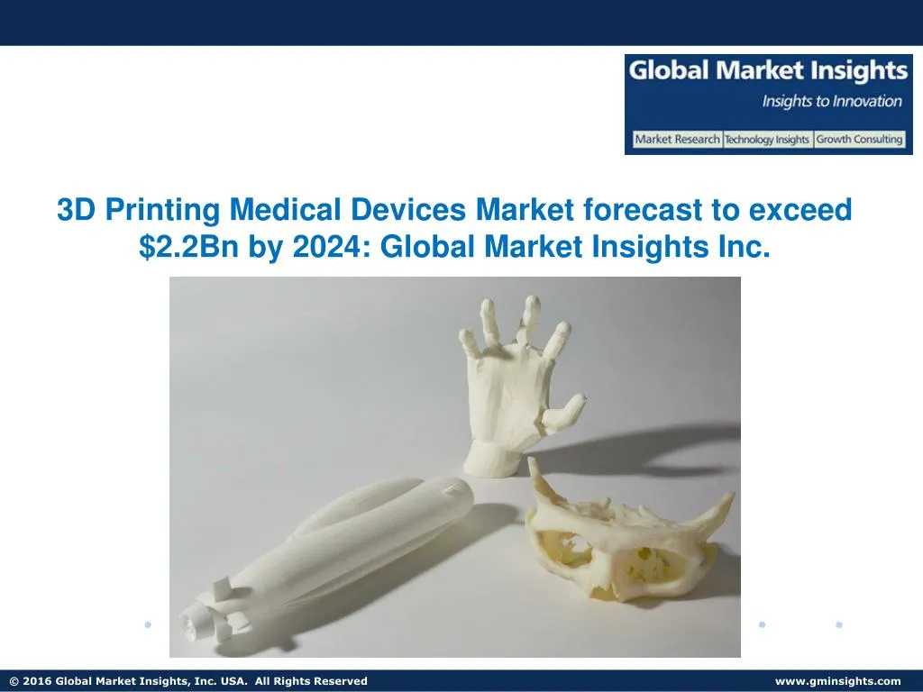 3d printing medical devices market forecast