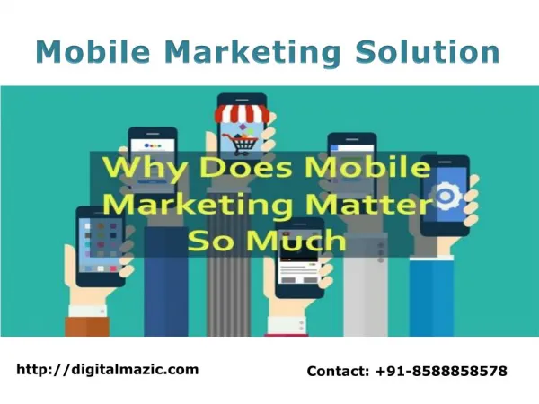 Mobile Marketing Solution Company