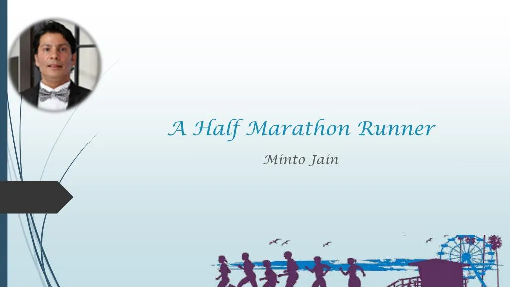 a half marathon runner