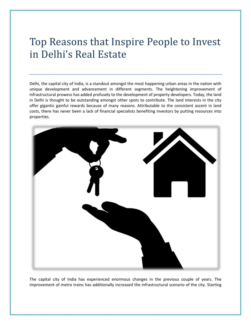 top reasons that inspire people to invest