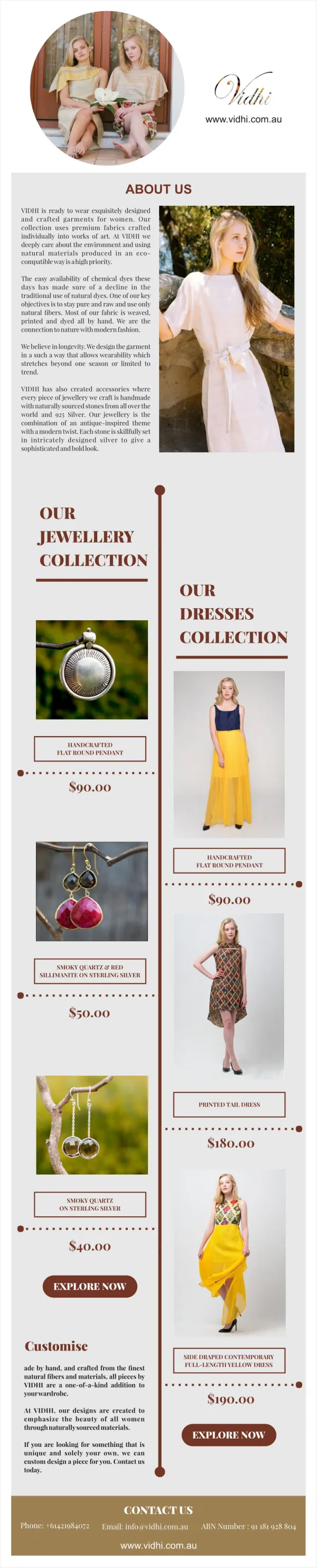 Shop Online Women’s Dresses and Accessories