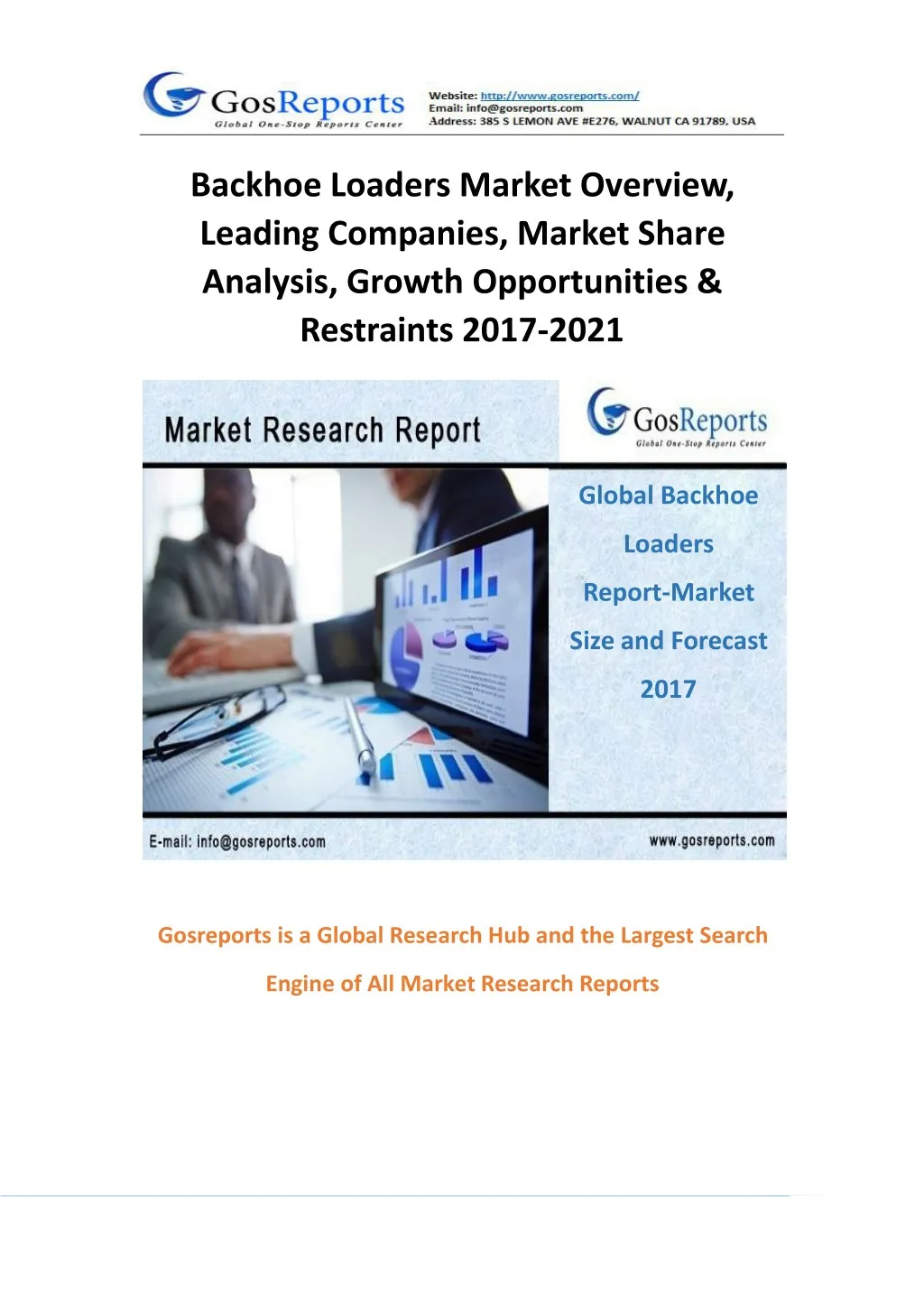 backhoe loaders market overview leading companies