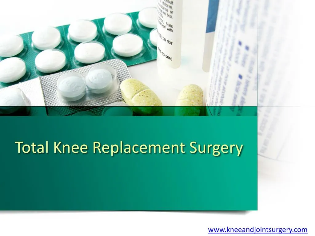 total knee replacement surgery