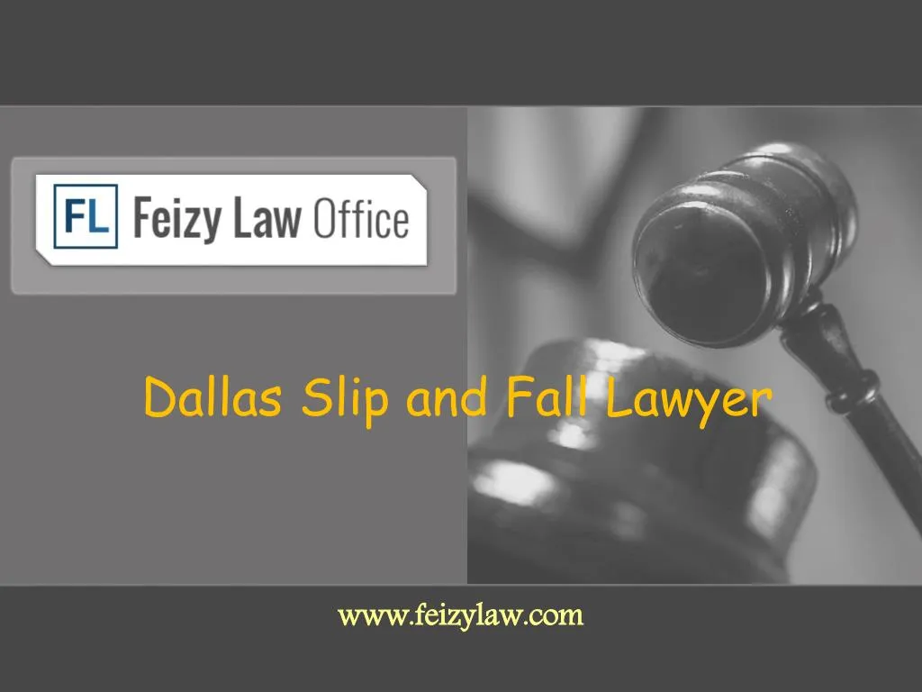 dallas slip and fall lawyer