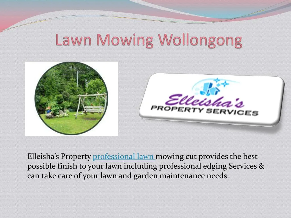 lawn mowing wollongong