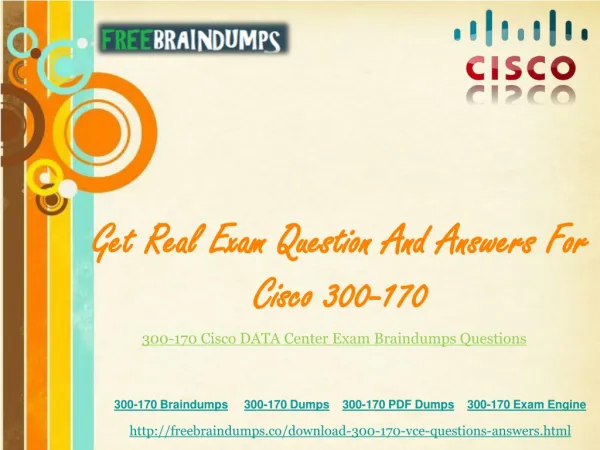 Cisco 300-170 Free Demo Questions