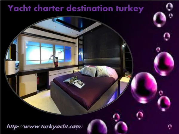 Gulet yacht charter