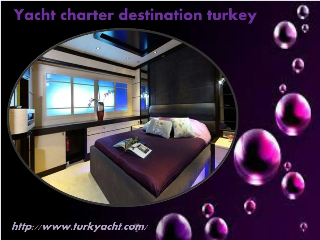 yacht charter destination turkey