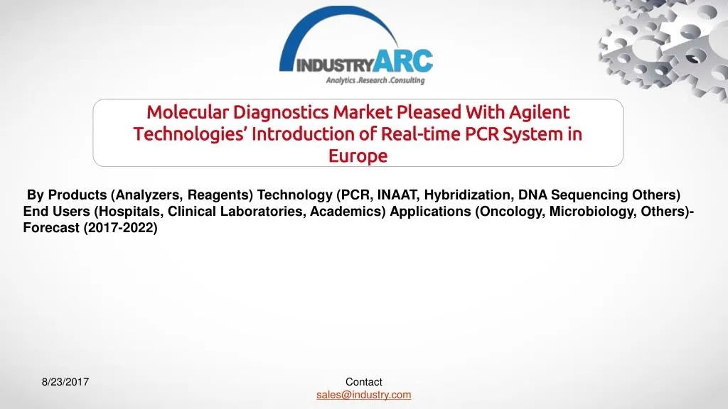 molecular diagnostics market pleased with agilent