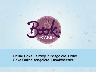 Online Cake Delivery in Bangalore, Order Cake Online Bangalore