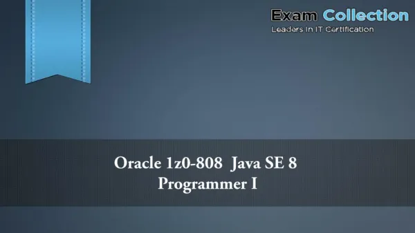 Latest Release Oracle 1z0-808 Examcollection VCE, 1z0-808 Exam VCE