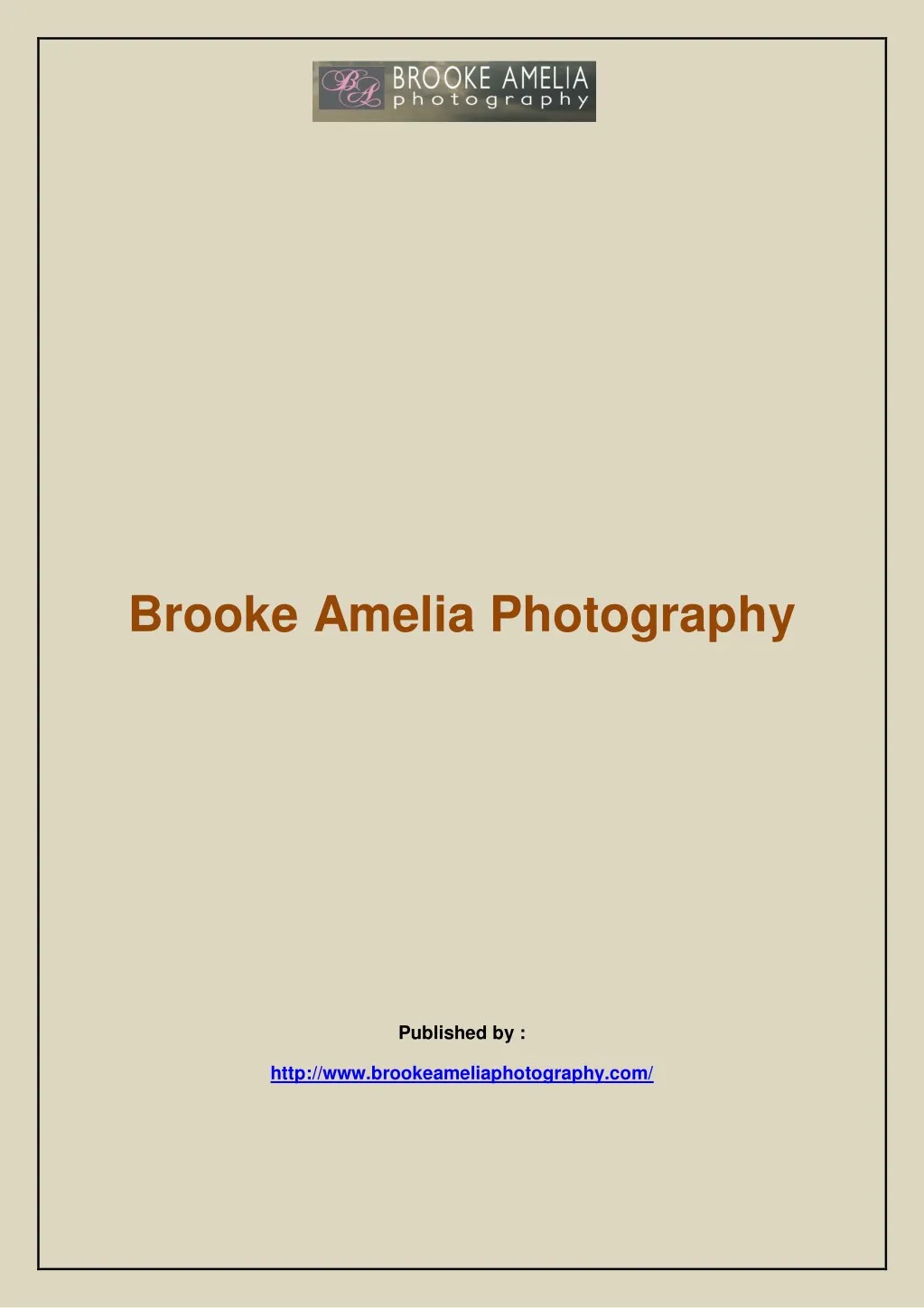 brooke amelia photography