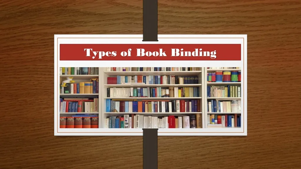 types of book binding