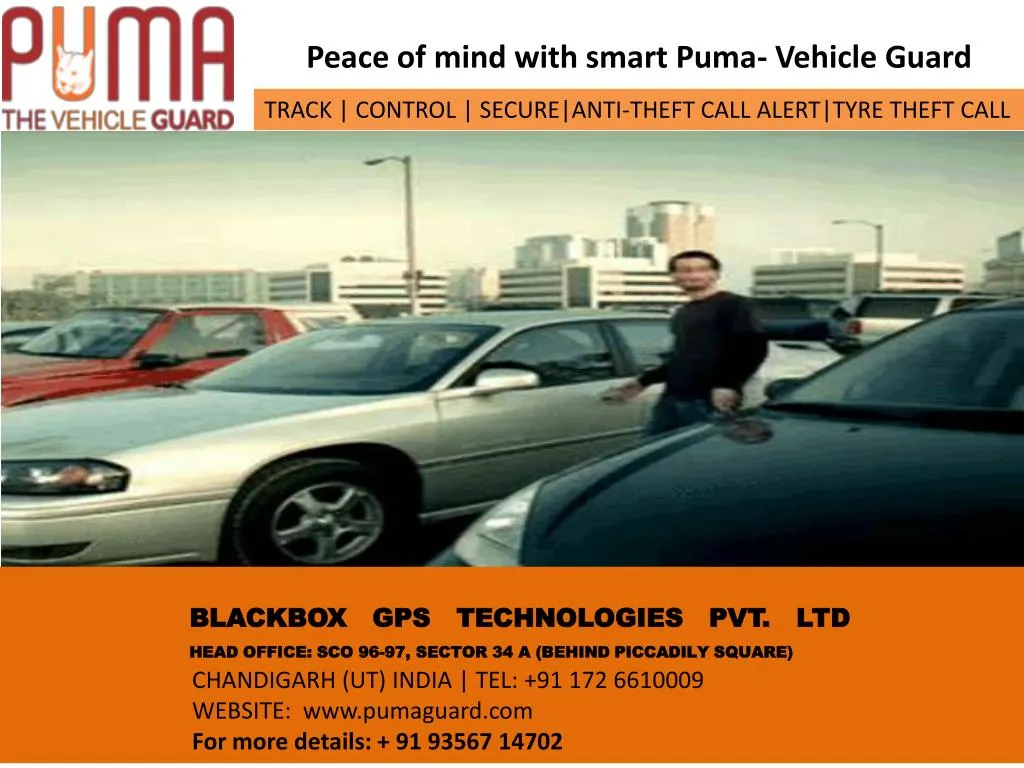 peace of mind with smart puma vehicle guard