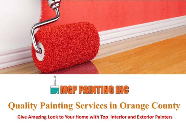 Quality Painting Services in Orange County, NY