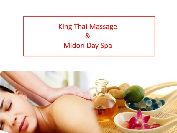 Toronto Day Spa - Rejuvenating Massage Therapies