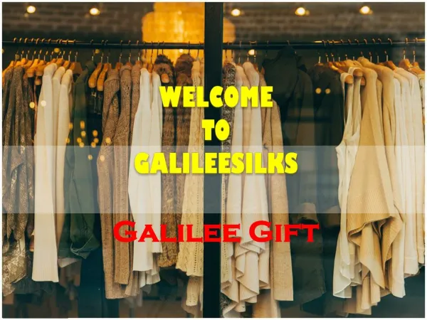 Best design of Galilee Gift available at galileesilks