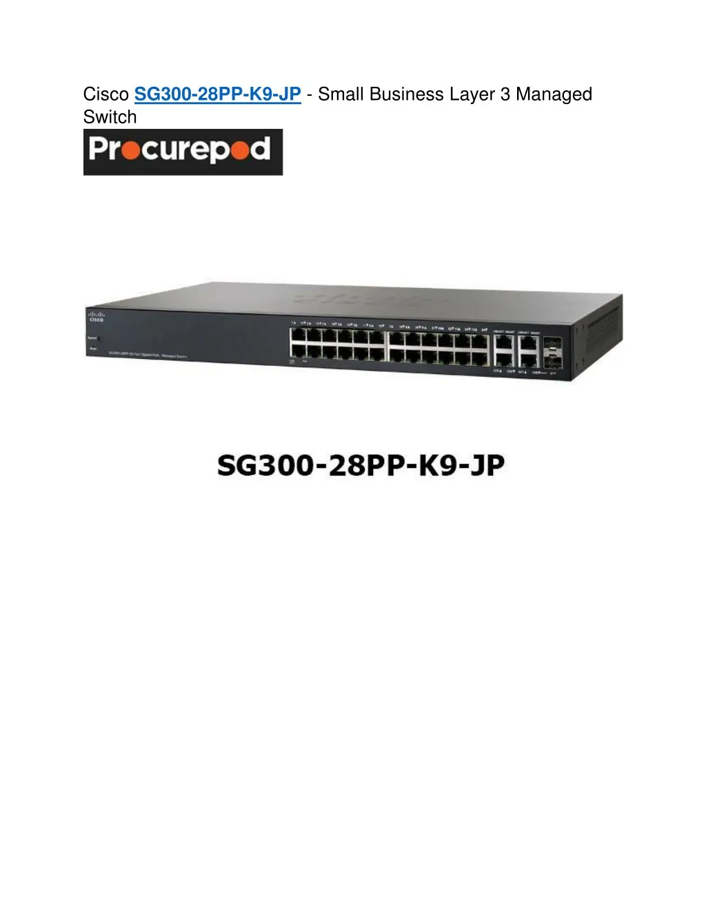 cisco sg300 28pp k9 jp small business layer