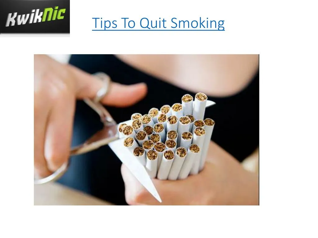 tips to quit smoking