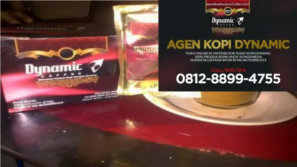 Jual Kopi Dynamic Kopi Kuat Pria, Jual Kopi Dynamic WA 0812-8899-4756