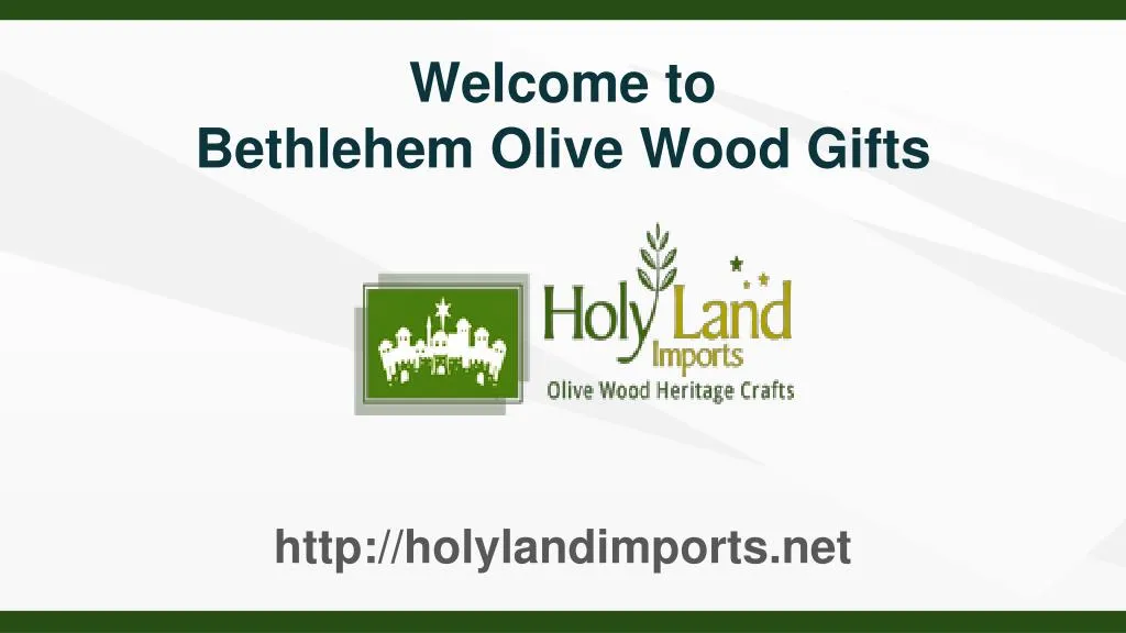 welcome to bethlehem olive wood gifts