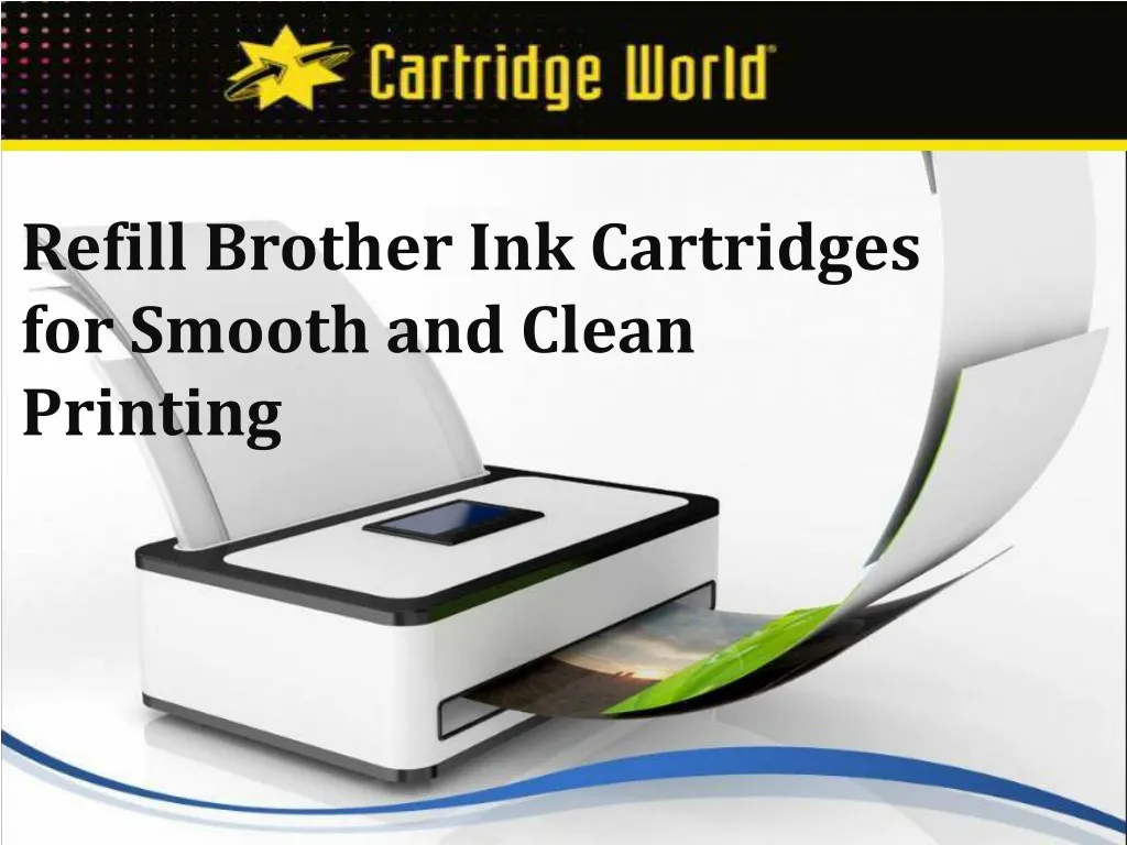 refill brother ink cartridges for smooth