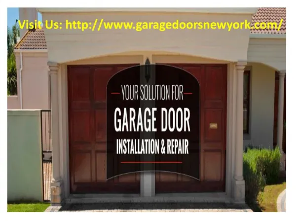 Garage Door Installation Long Island