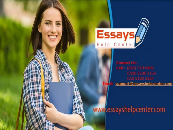 Highest Quality Customized Papers Online Now Available at Essay Help Center
