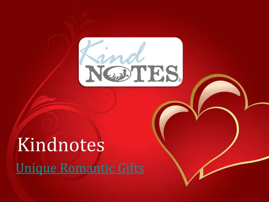 kindnotes unique romantic gifts