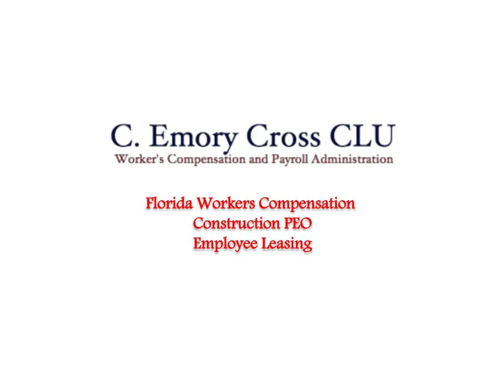florida workers compensation construction