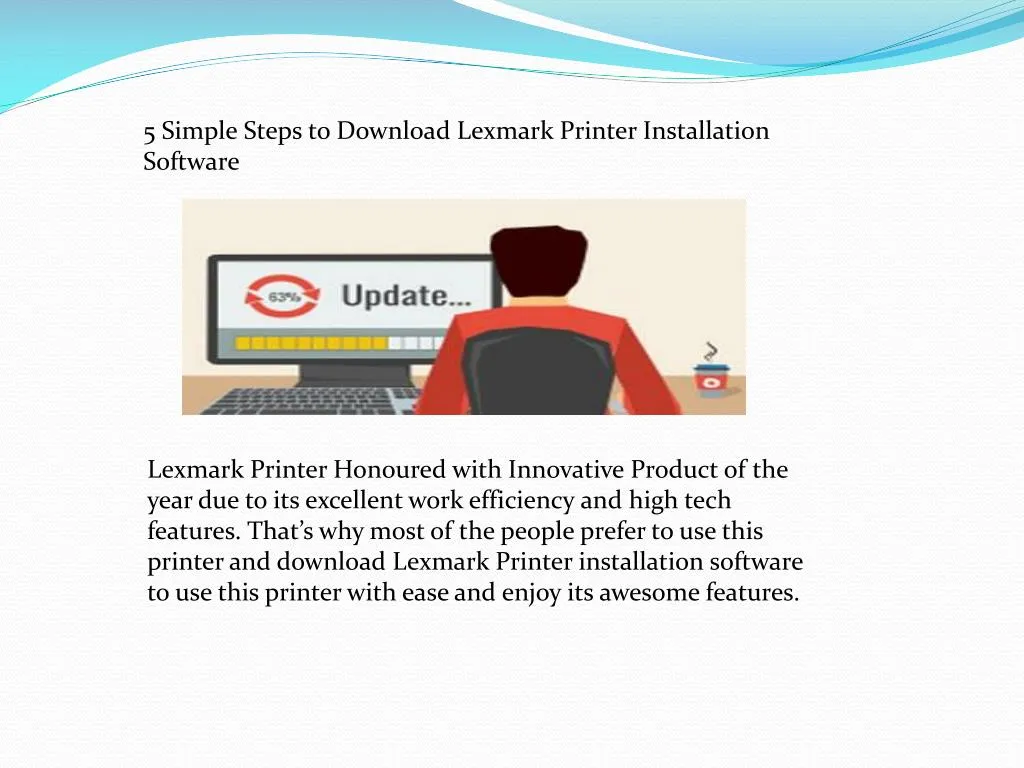 5 simple steps to download lexmark printer